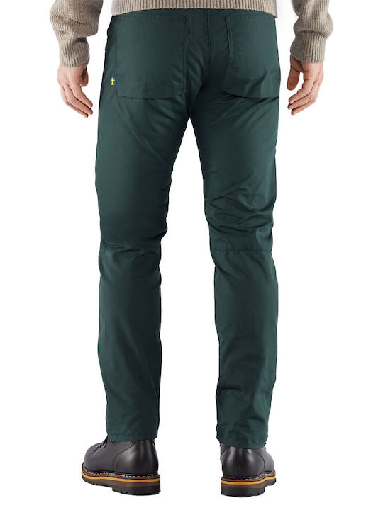 Fjallraven Greenland Lang Hose Wandern Blau