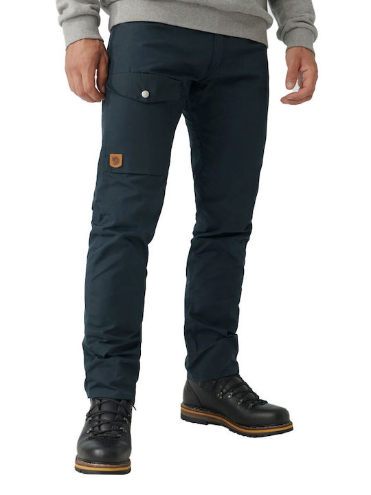 Fjallraven Greenland Lang Hose Wandern Blau