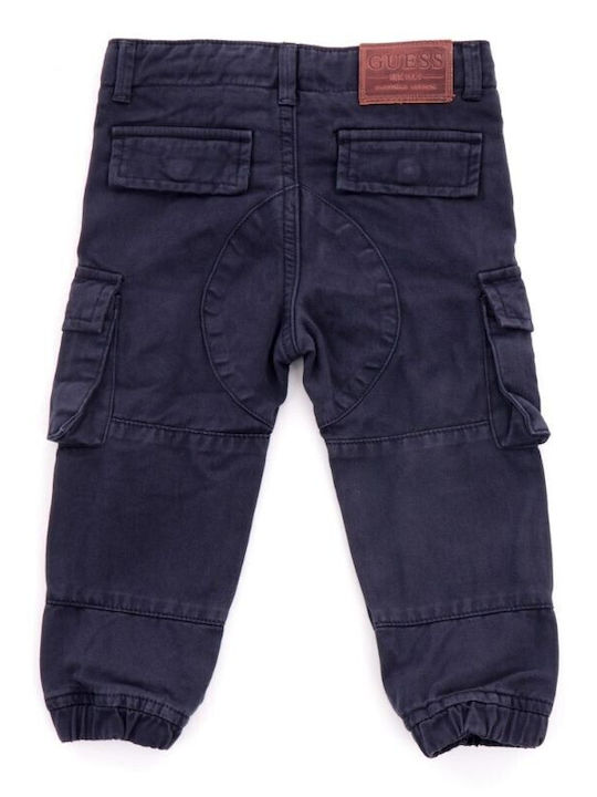 Guess Boys Cargo Trouser Blue