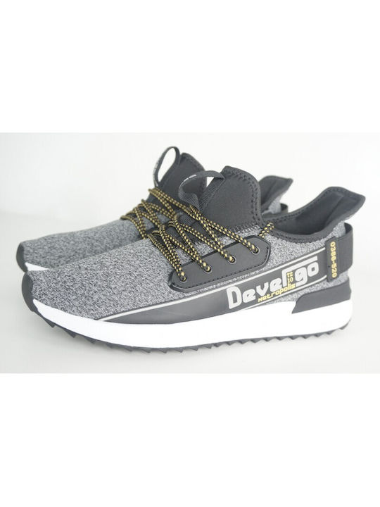 DEVERGO DE-AN4007KN 20SS Pantofi BLACK-GREY