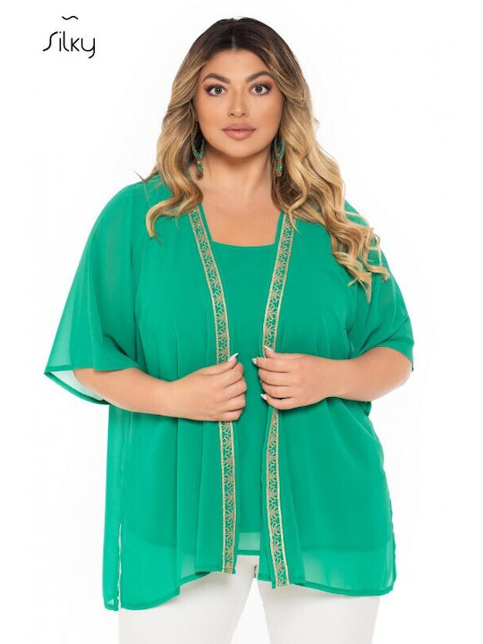 Silky 9750 22 TUNIK GREEN set with top