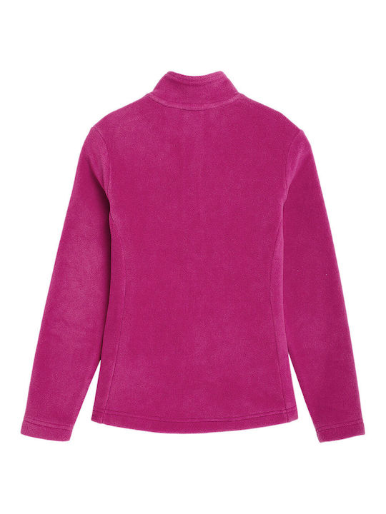 4F Kids Cardigan Fleece Fuchsia