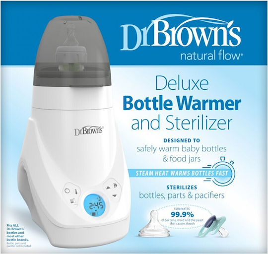 Dr. Brown's Încălzitor Digital Pentru Biberoane Cu Funcție De Dezinfectare