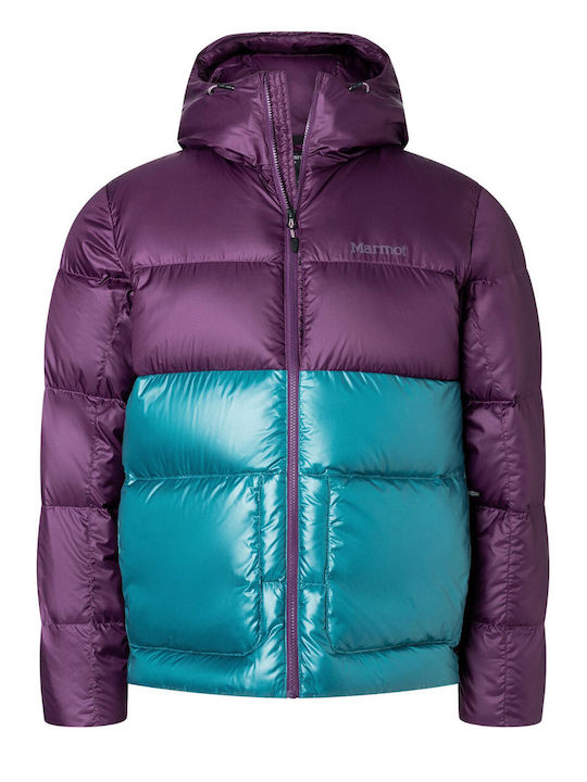 Marmot Guides Herren Winter Jacke Lässig Lila