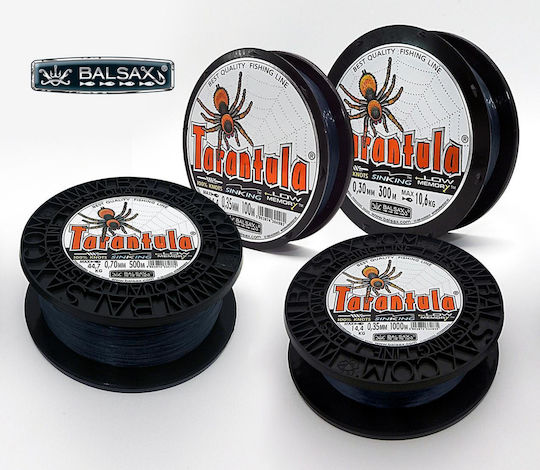 Balsax Tarantula Πετονιά Ψαρέματος Γκρι 100m / 0.6mm