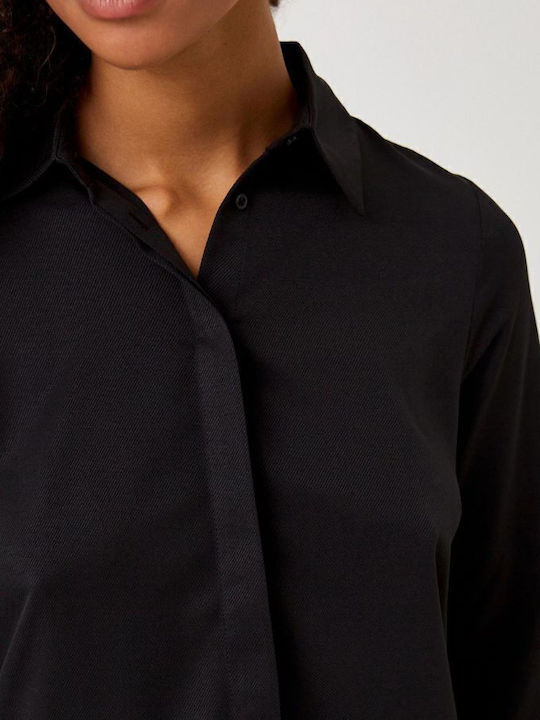 Women's Long Sleeve Shirt Black