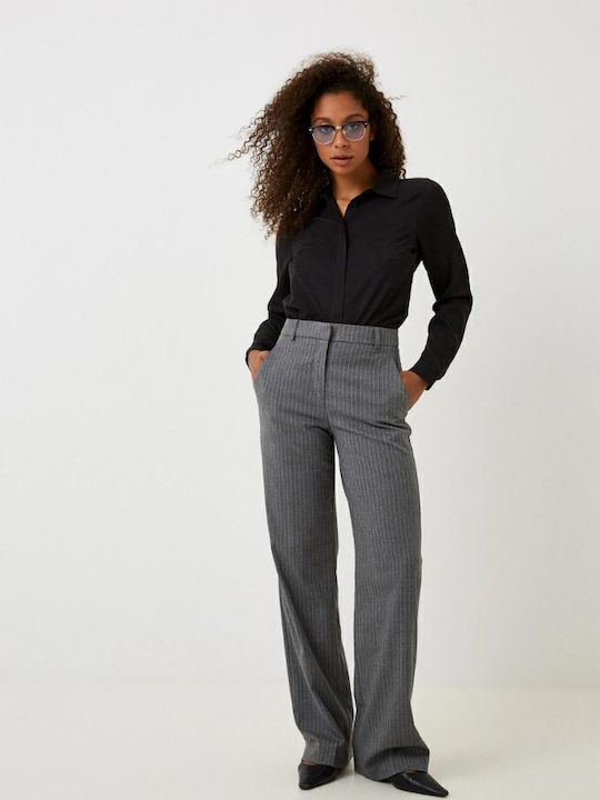 Women's Long Sleeve Shirt Black