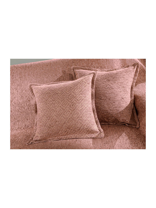 Guy Laroche Three-Seater Sofa Throw 2 Sides Matis 180x300cm Salmon