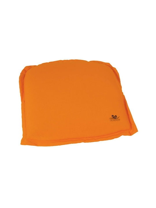 Lianos Waterproof Garden Chair Cushion Orange 50x50cm.