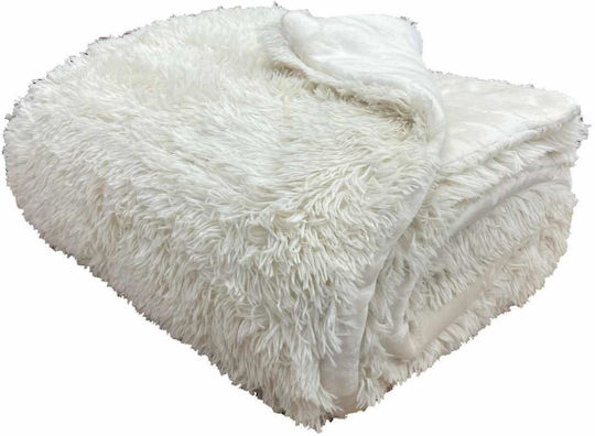 Linea Home Duvet Cover Double 210x230cm Hairy Ecru