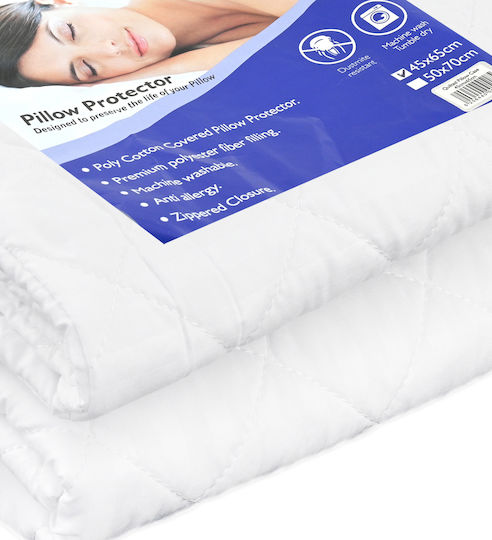 Family Enterprise Quilted White Pillowcases Set 50x70cm 320924
