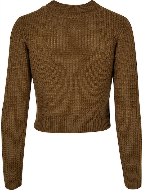 Damen Sweatshirt Braun
