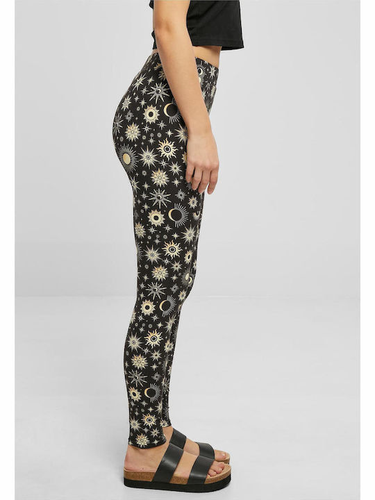 Frauen Lang Leggings Schwarz