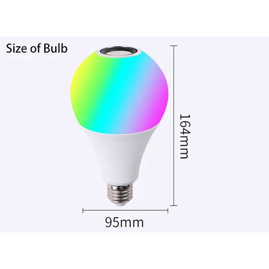 Factory Smart Λάμπα LED 12W για Ντουί E27 RGB
