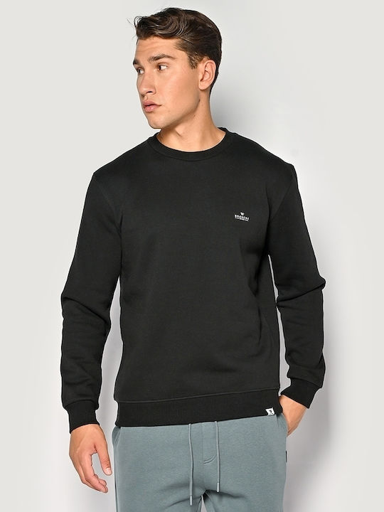 Brokers Jeans Herren Sweatshirt Schwarz