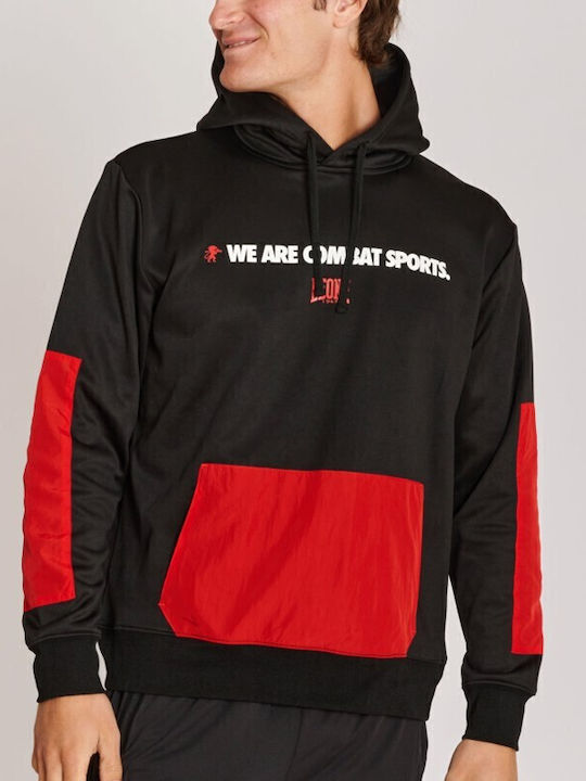 Sweatshirt mit Kapuze Schwarz