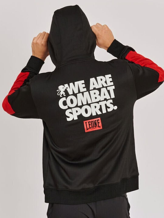 Sweatshirt mit Kapuze Schwarz
