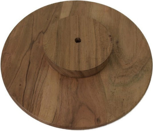 Nakaro Wood Wooden Serving Platter Rotating 35x35x4cm