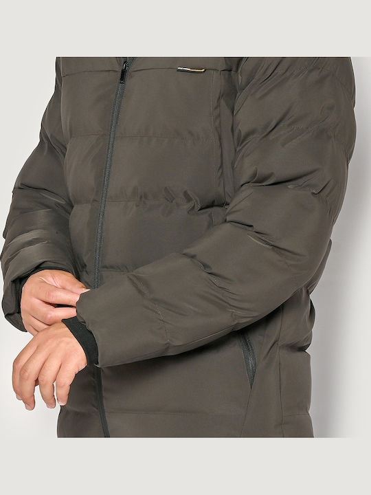 Winter Jacke Khaki