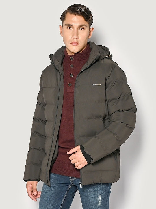 Winter Jacke Khaki