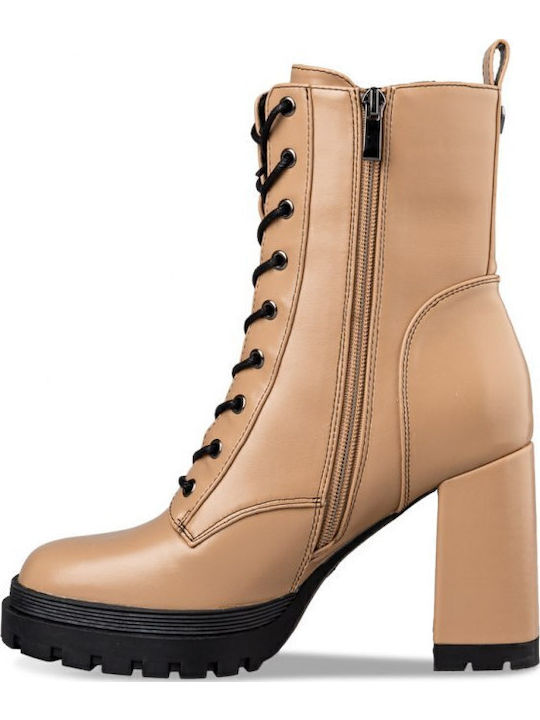 Perfect Game Stiefeletten Damen Beige