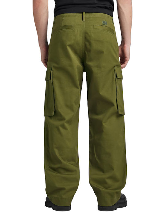 G-Star Raw Men's Trousers Cargo in Straight Line Khaki