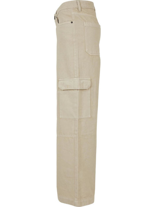 Dama Tesatura Pantaloni Cargo Albastru
