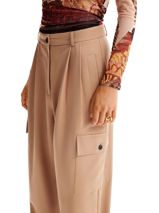 Lacroix Women's Fabric Trousers Beige