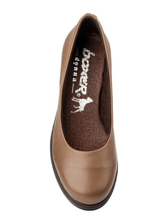 Δερμάτινες Γόβες Καφέ