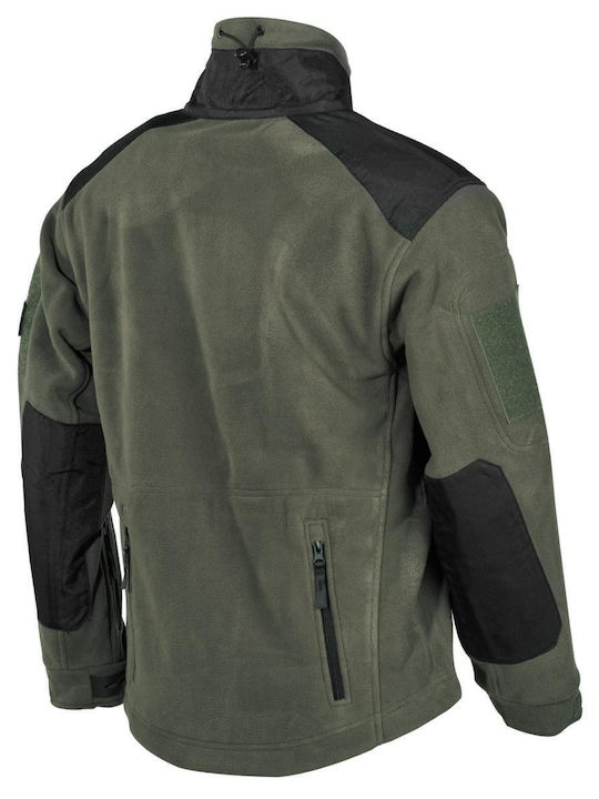 MFH Αδιάβροχη Κυνηγετική Ζακέτα Fleece Μαύρο