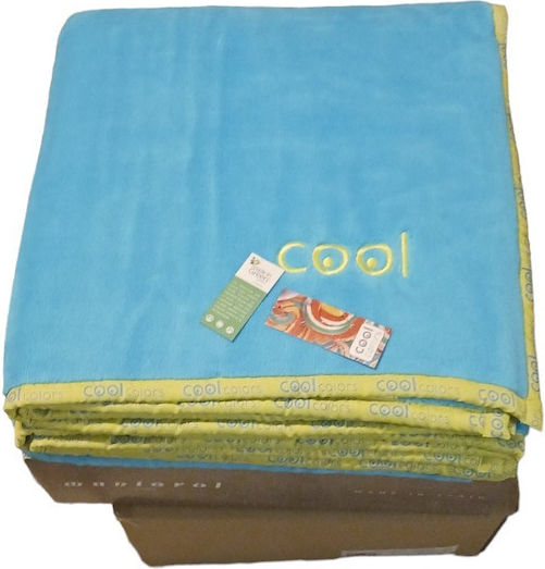Manterol Casa Μt Basic Colors Κουβέρτα Ισπανίας Βελουτέ Μονή 170x240εκ.