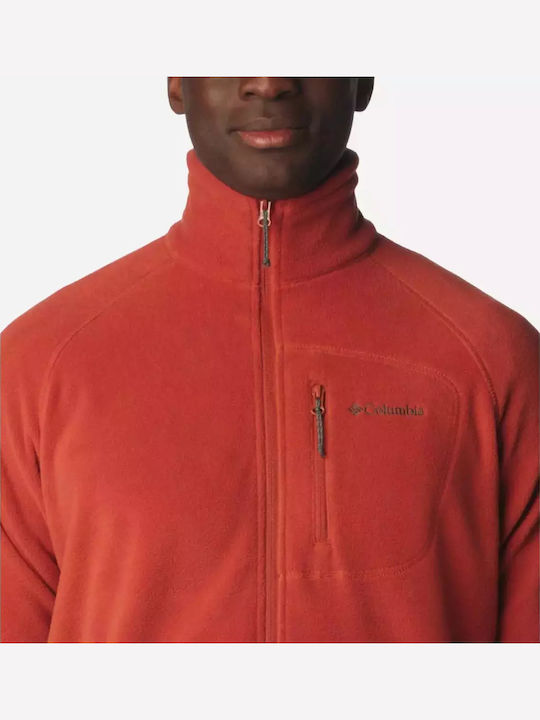 Fast Trek Ii Мъжка Жилетка Fleece Червена