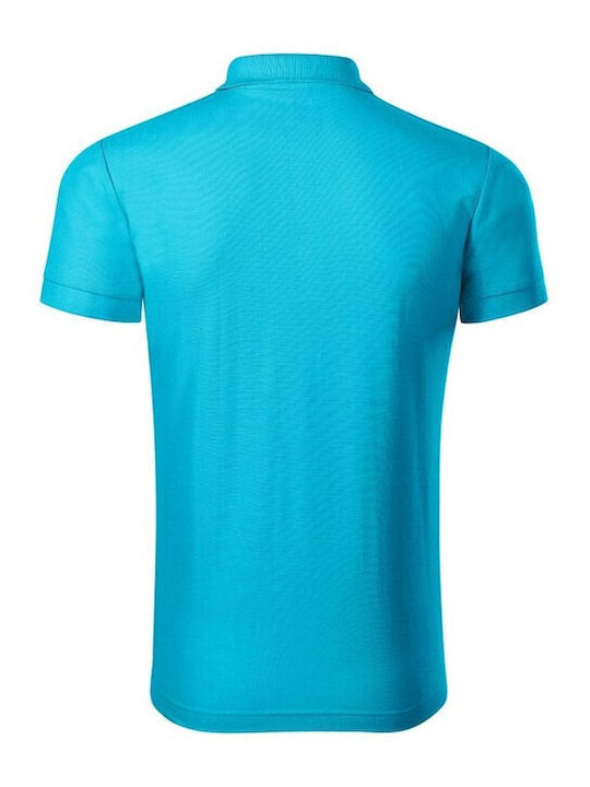 Piccolio Men's Short Sleeve Promotional T-Shirt Blue