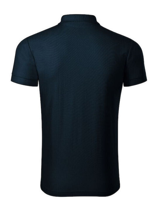 Piccolio Men's Short Sleeve Promotional T-Shirt Navy Blue