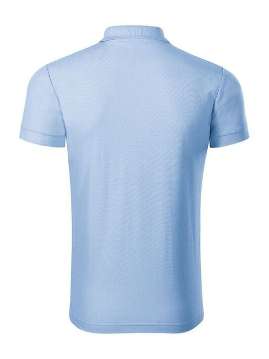 Piccolio Ανδρικό Διαφημιστικό T-shirt Κοντομάνικο σε Μπλε Χρώμα