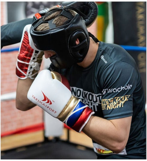 Yakimasport Adult Full Face Boxing Headgear Black