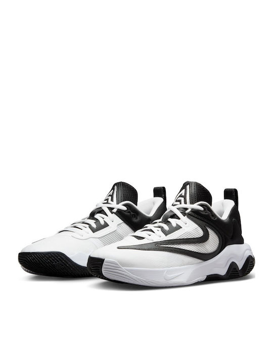 Giannis Immortality 3 Low Basketball Shoes White / Black