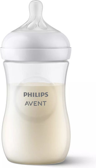 Philips Set of Plastic Baby Bottles Anti-Colic with Silicone Teat for 0+ Months 3 Pieces