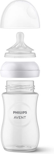 Philips Set of Plastic Baby Bottles Anti-Colic with Silicone Teat for 0+ Months 3 Pieces