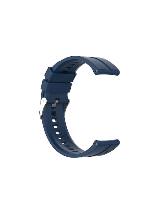 Buckle Strap Silicone Gray (Galaxy Watch 3 45mmHuawei Watch GT 2eHonor GS Pro)