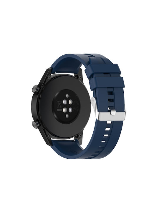 Buckle Strap Silicone Gray (Galaxy Watch 3 45mmHuawei Watch GT 2eHonor GS Pro)