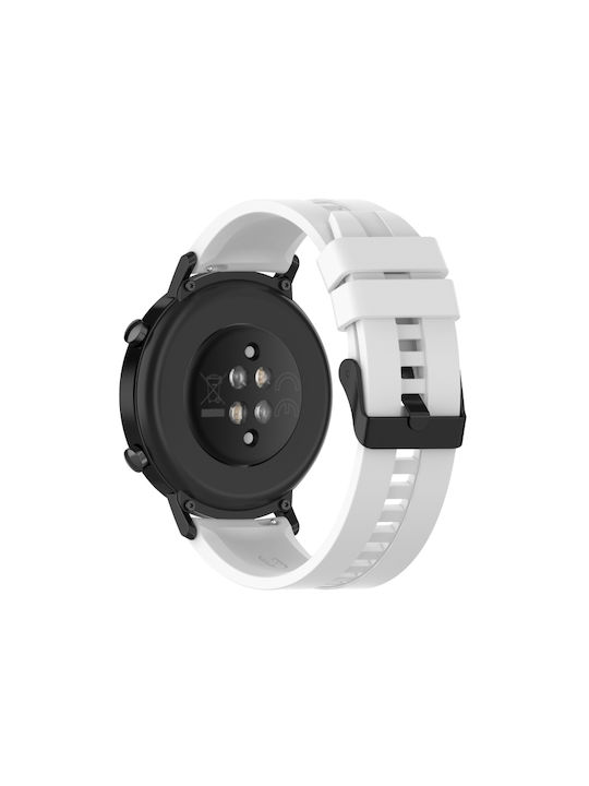 Watch Gt 2 42mm Strap Silicone Black (Galaxy Watch 3 41mmVivomove HRHuawei Watch GT2 / GT3 (42mm) / GT3 Pro (43mm)Realme Watch 2)