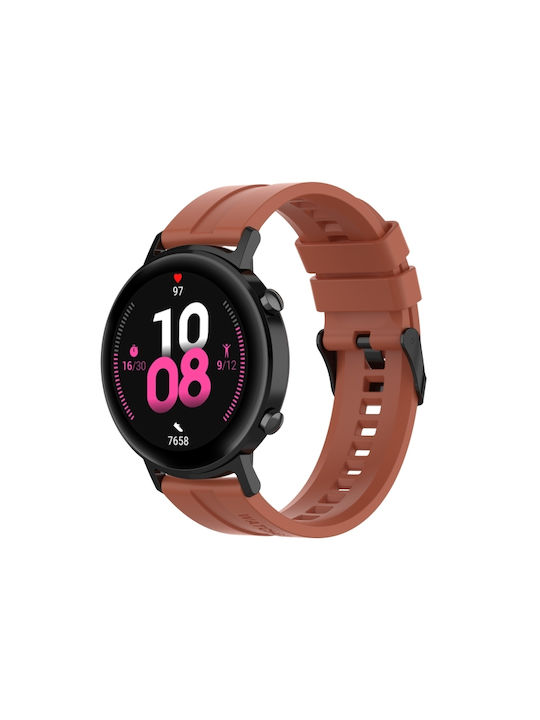 Watch Gt 2 42mm Strap Silicone Orange (Galaxy Watch 3 41mmVivomove HRHuawei Watch GT2 / GT3 (42mm) / GT3 Pro (43mm)Realme Watch 2)