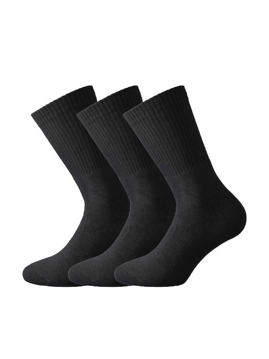 Vtex Socks Ανδρικές Κάλτσες Μαύρες 3Pack
