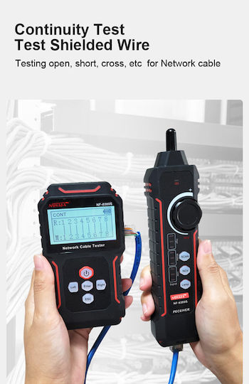 Noyafa NF-8209S Cable Tester Network RJ45 Digital