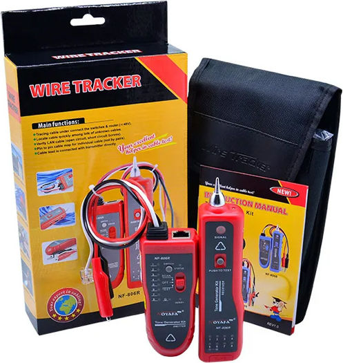 Noyafa NF-806 Tester Καλωδίων Δικτύου RJ11 / RJ45
