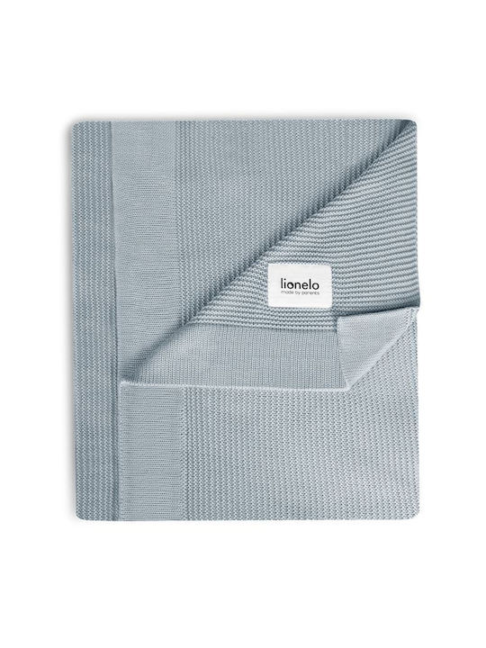 Lionelo Blanket Nursery Swaddling Blankets Bamboo Gray Gray 75x100cm