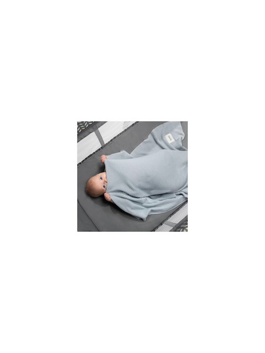 Lionelo Blanket Nursery Swaddling Blankets Bamboo Gray Gray 75x100cm