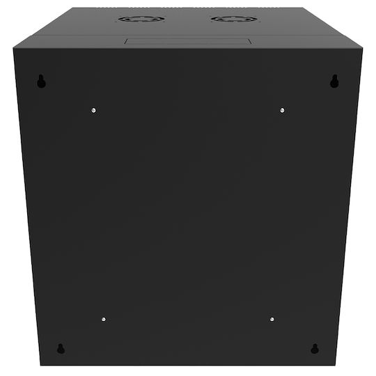 Canovate Wandmontiert Rack-Schrank 6U 60x65cm Schwarz WS3D-9-066HA