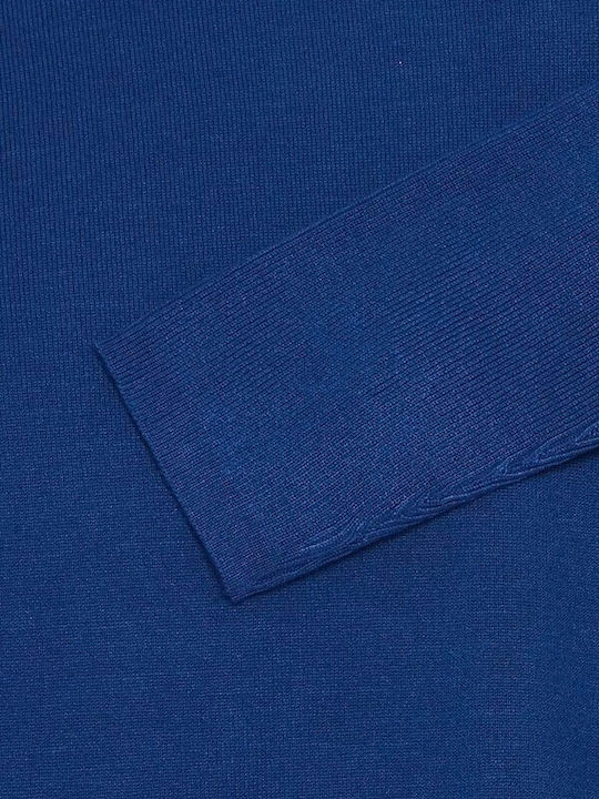 Women's Blouse with 3/4 Sleeve Blue